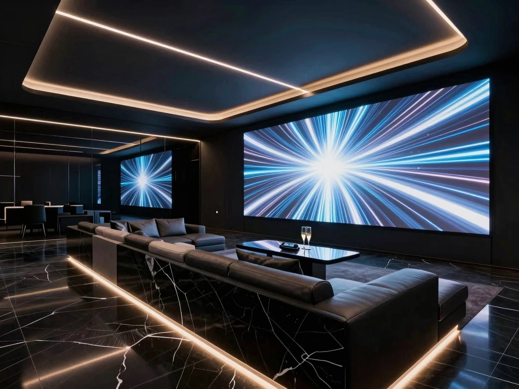 럭셔리 부티크 스타일 메인 룸 전경